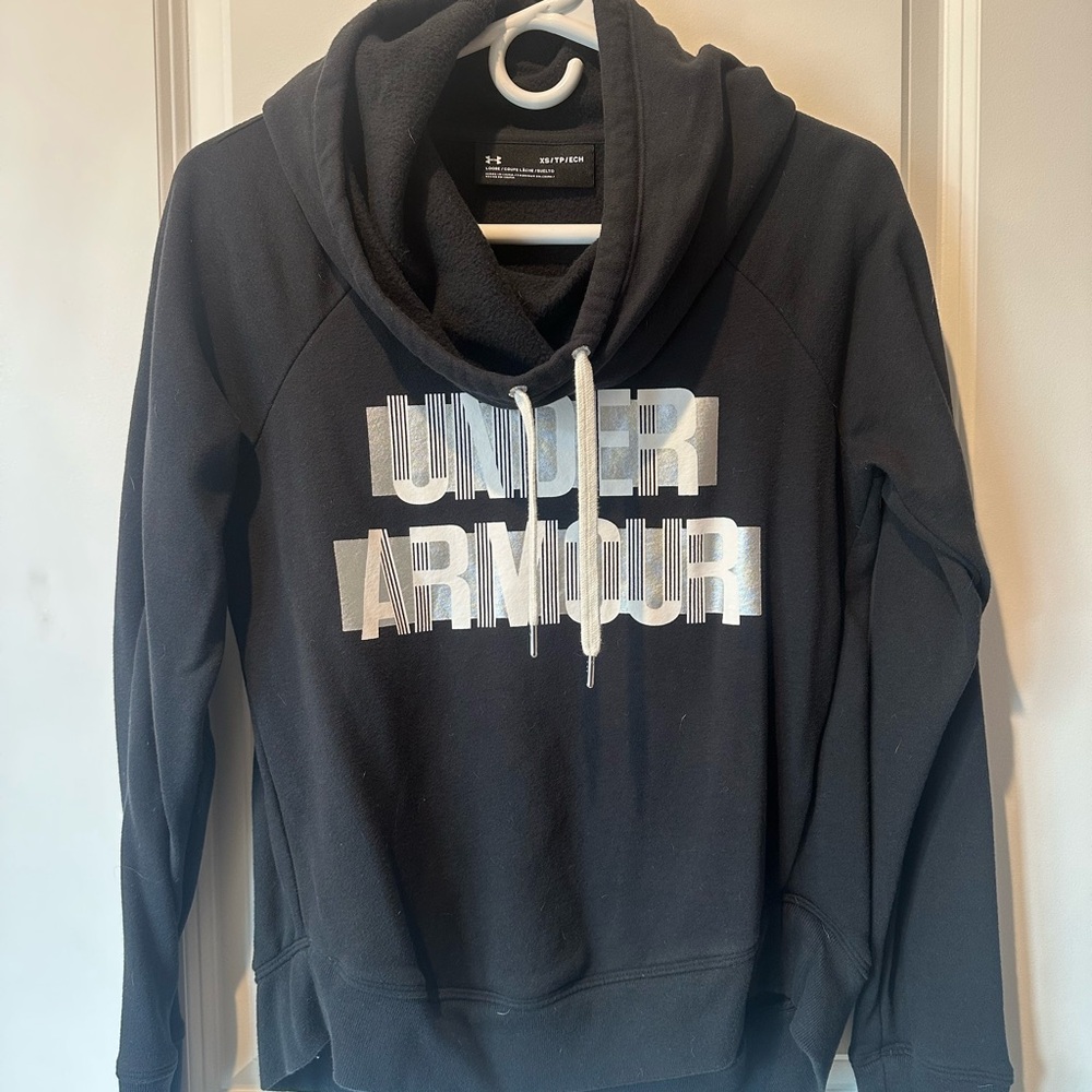 Under Armour Black Pullover with Logo